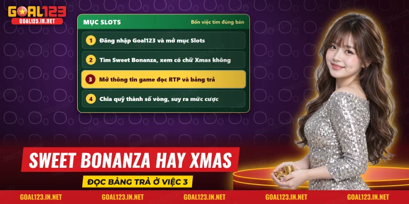 Nổ Hũ Sweet Bonanza Goal123: Kẹo Ngọt, Bảng Trả, Nhân Hệ Số 5 Bốn việc tìm đúng bản Sweet Bonanza trong mục Slots của Goal123 rồi chia quỹ
