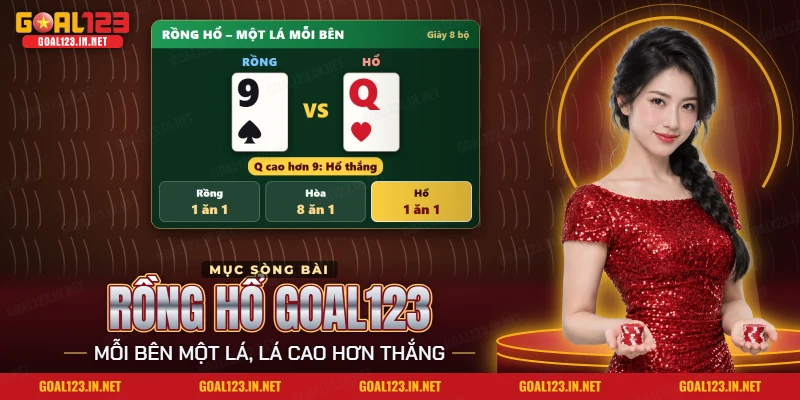 Rồng Hổ Goal123: Luật Chơi, Chuỗi Cùng Cửa Và Mẹo Giữ Vốn 2 Rồng Hổ Goal123 chia một lá cho Rồng và một lá cho Hổ, lá cao hơn thắng