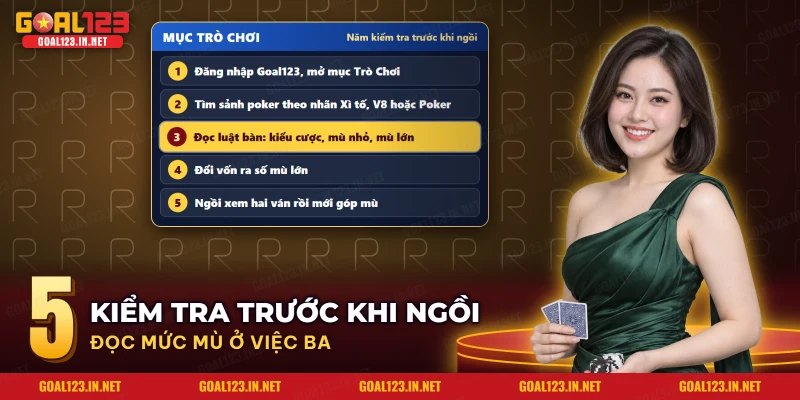 Poker Goal123: Luật Texas Hold'em Và Sức Mạnh Hai Lá Đầu 5 Năm việc từ mục Trò Chơi đến ghế ngồi đầu tiên ở bàn Poker Goal123